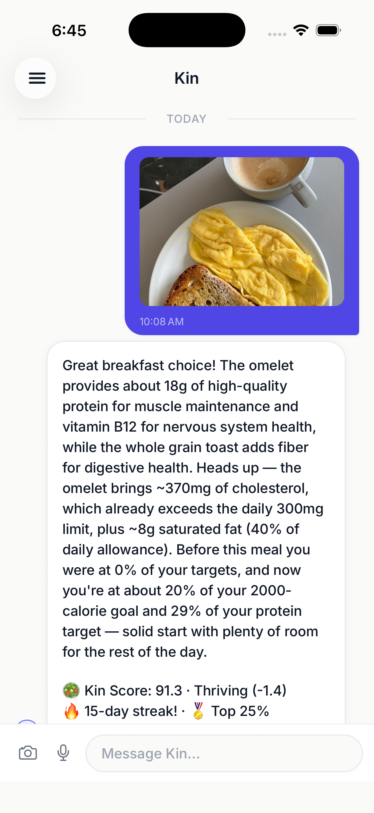 Kinosis chat
